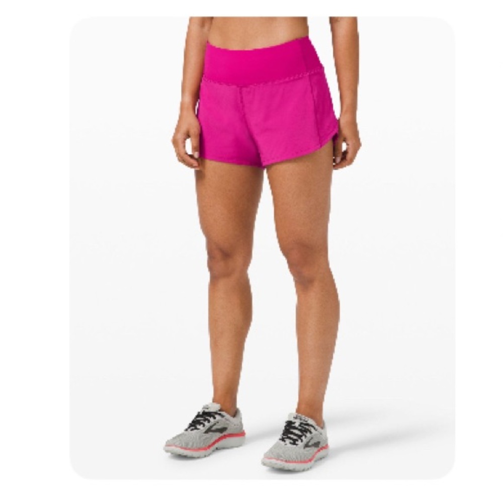 Lululemon Speed Up Mid-Rise 4in Shorts